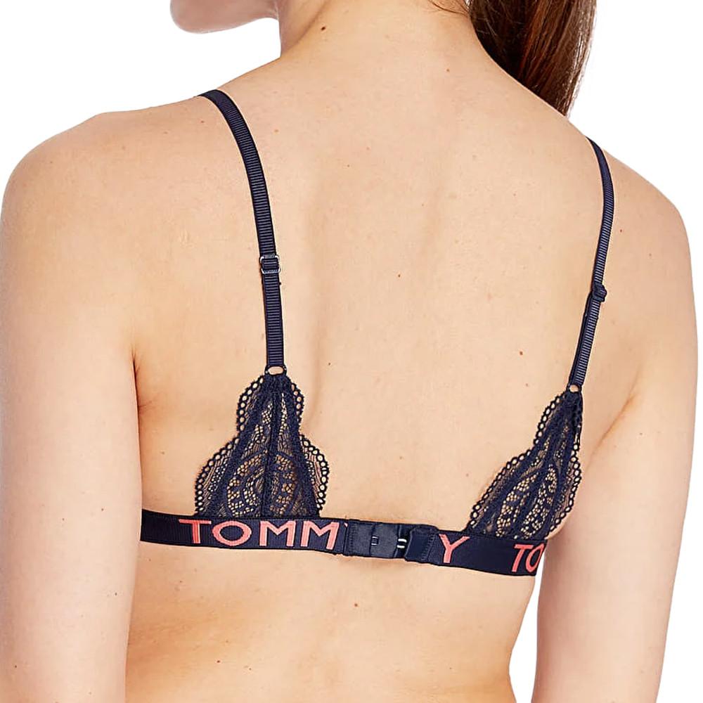 Tommy Hilfiger Soutien gorge Marine Femme Tommy Hilfiger Triangle Bra Print