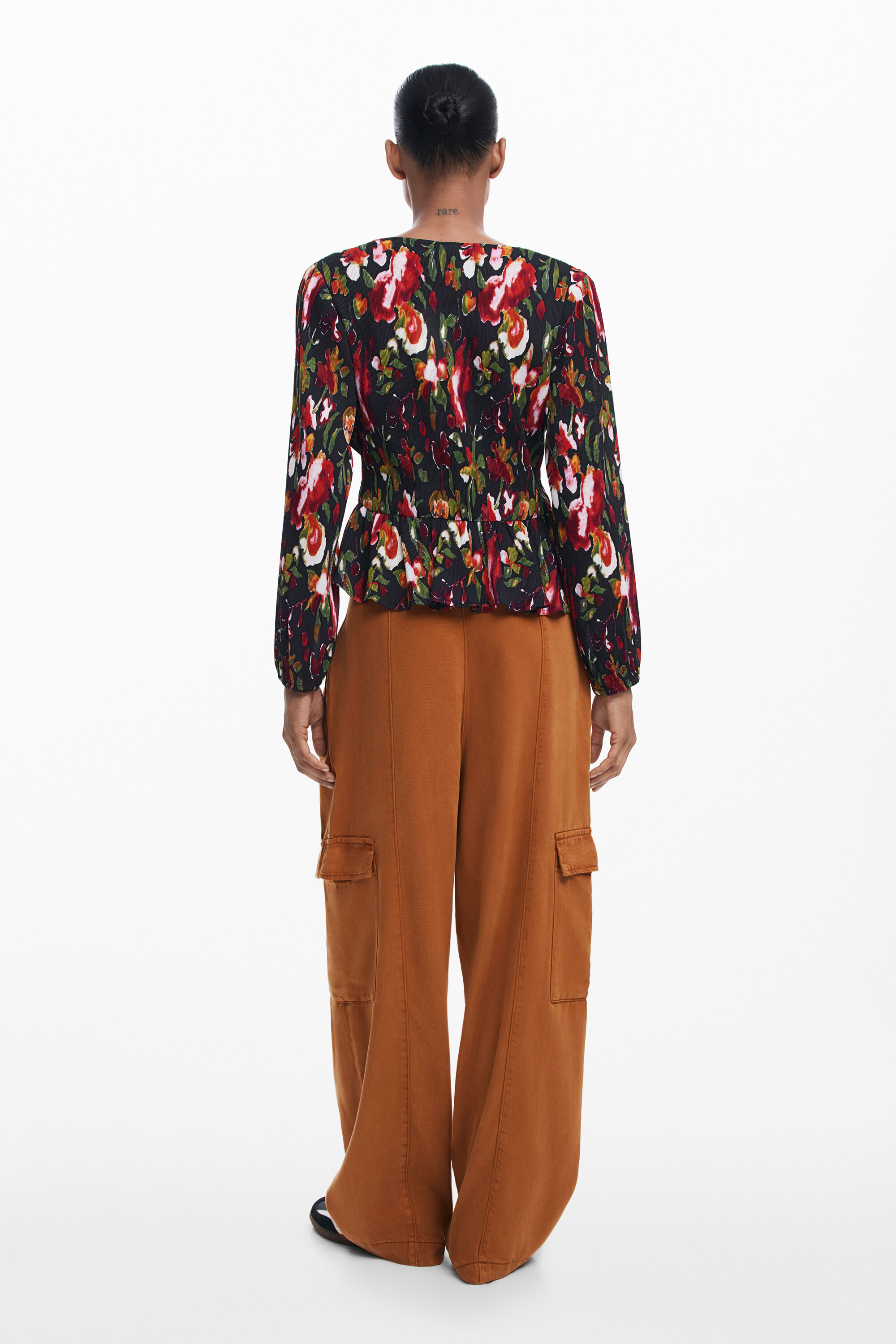 Blusa flores