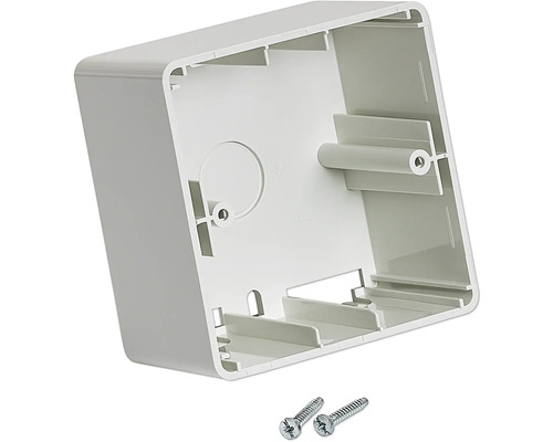 Rutenbeck opbouwbehuizing voor inbouwdozen, L x B x H 80 x 80 x 46 mm, zuiver wit