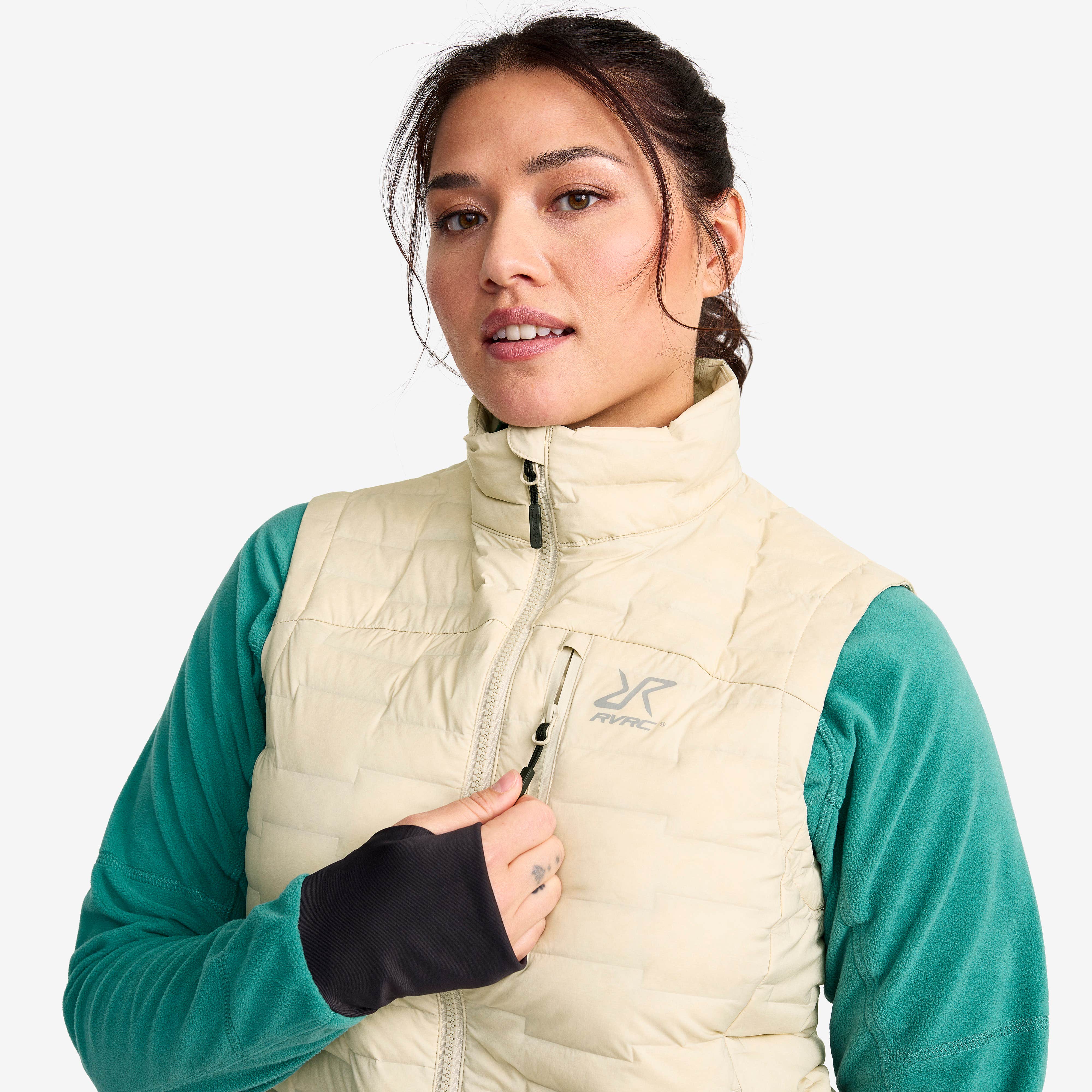 Flex Stretch Down Vest Dame Peyote