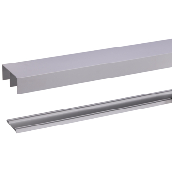 StoreMax rail t.b.v. R40 metaal zilver 180x8,1x4,1 cm