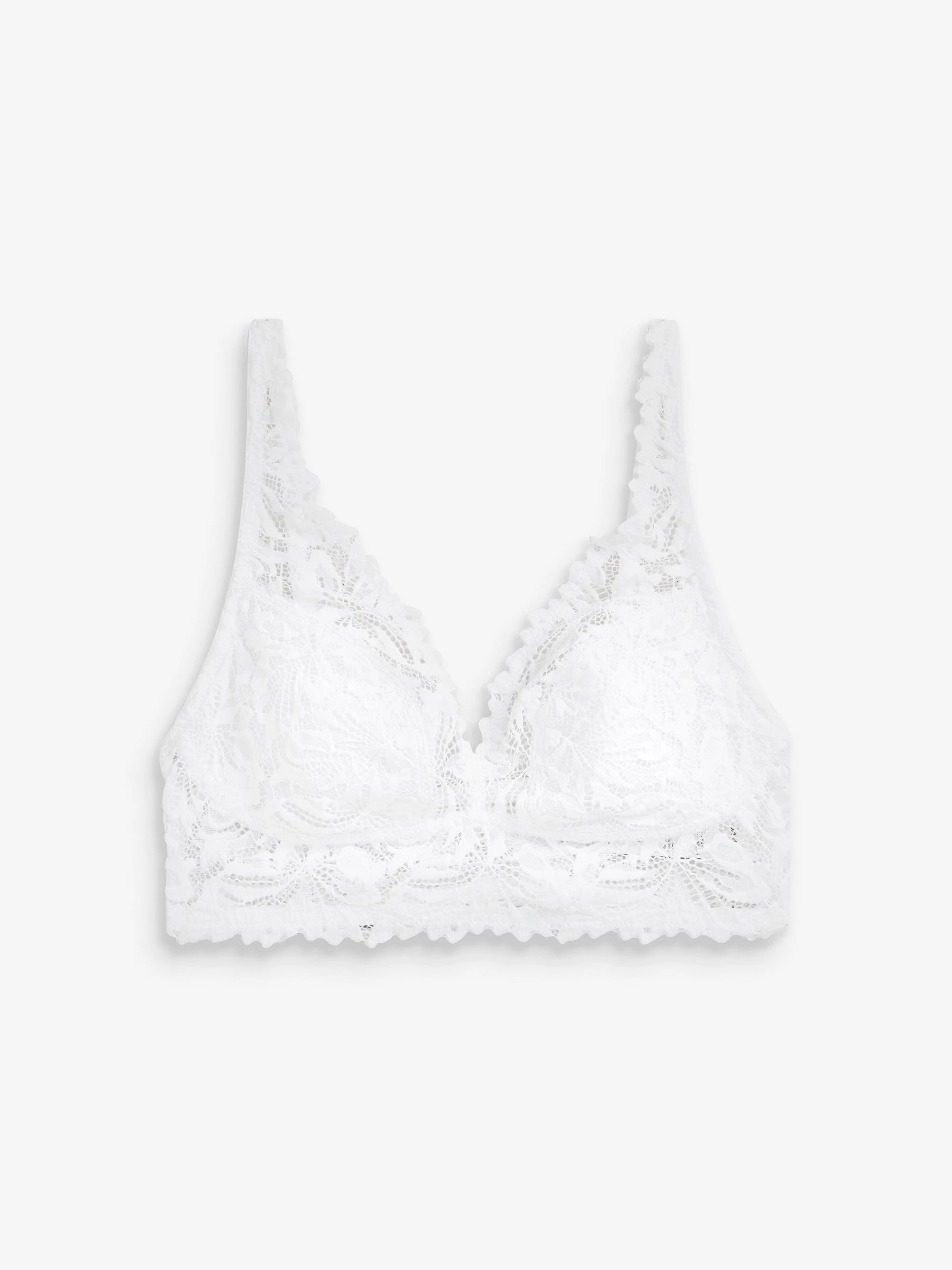 Wit - Kanten ultieme comfortabele beha