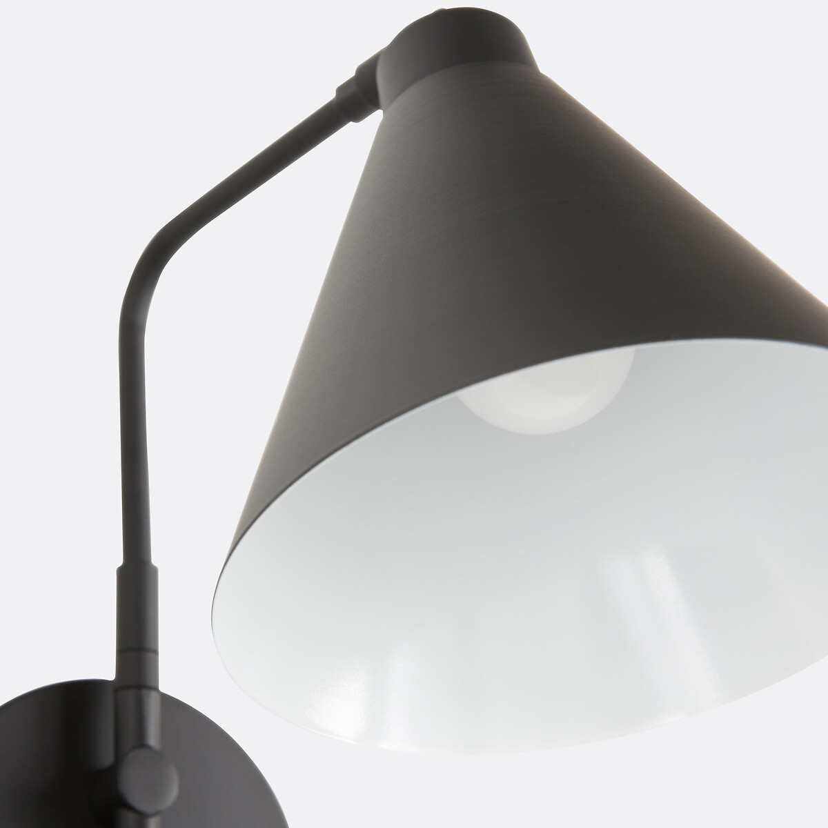 LA REDOUTE INTERIEURS<br>Luminária de parede articulada em metal, Hiba