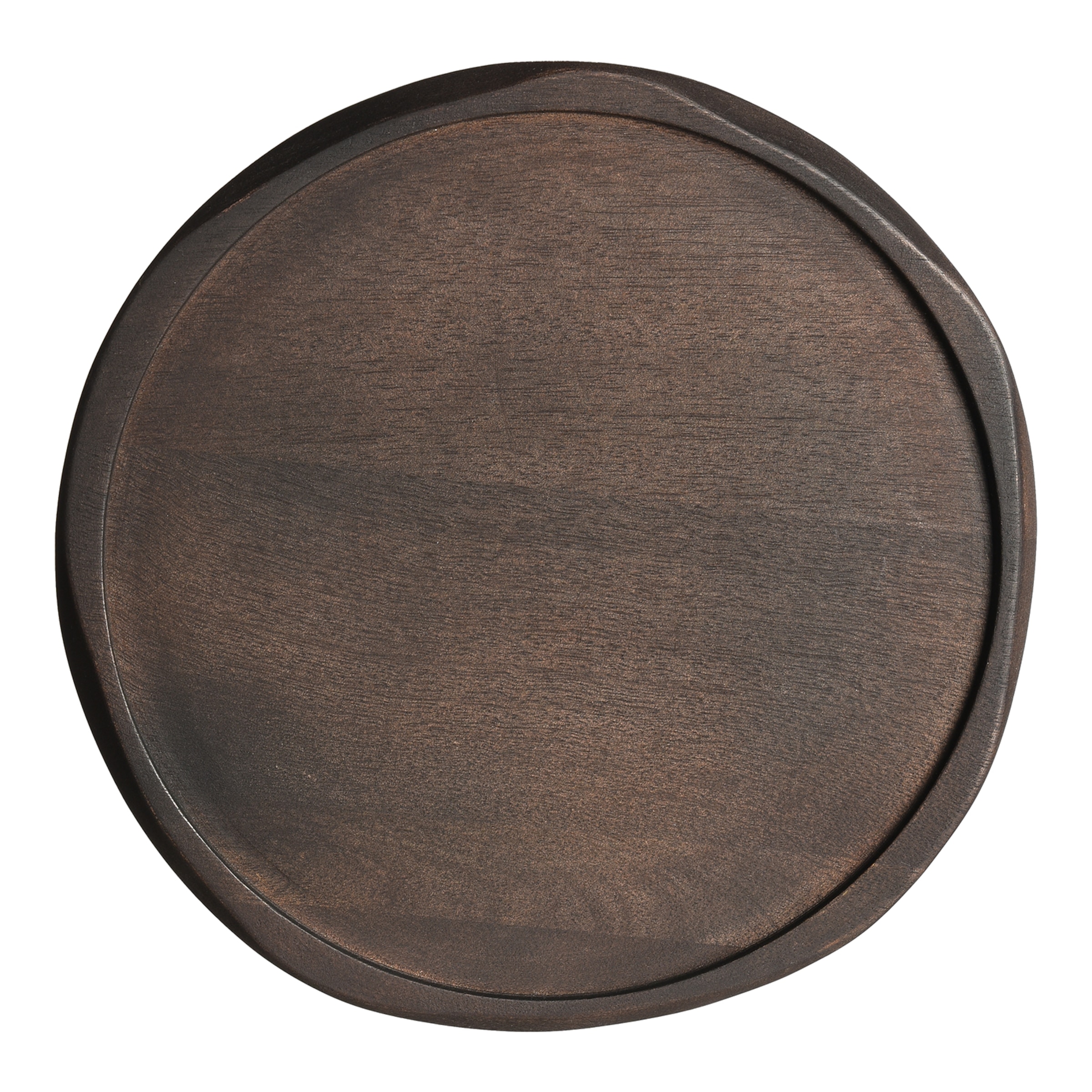 dunkelbraun, ⌀ 23 x H 18,5 cm, 2-teilig