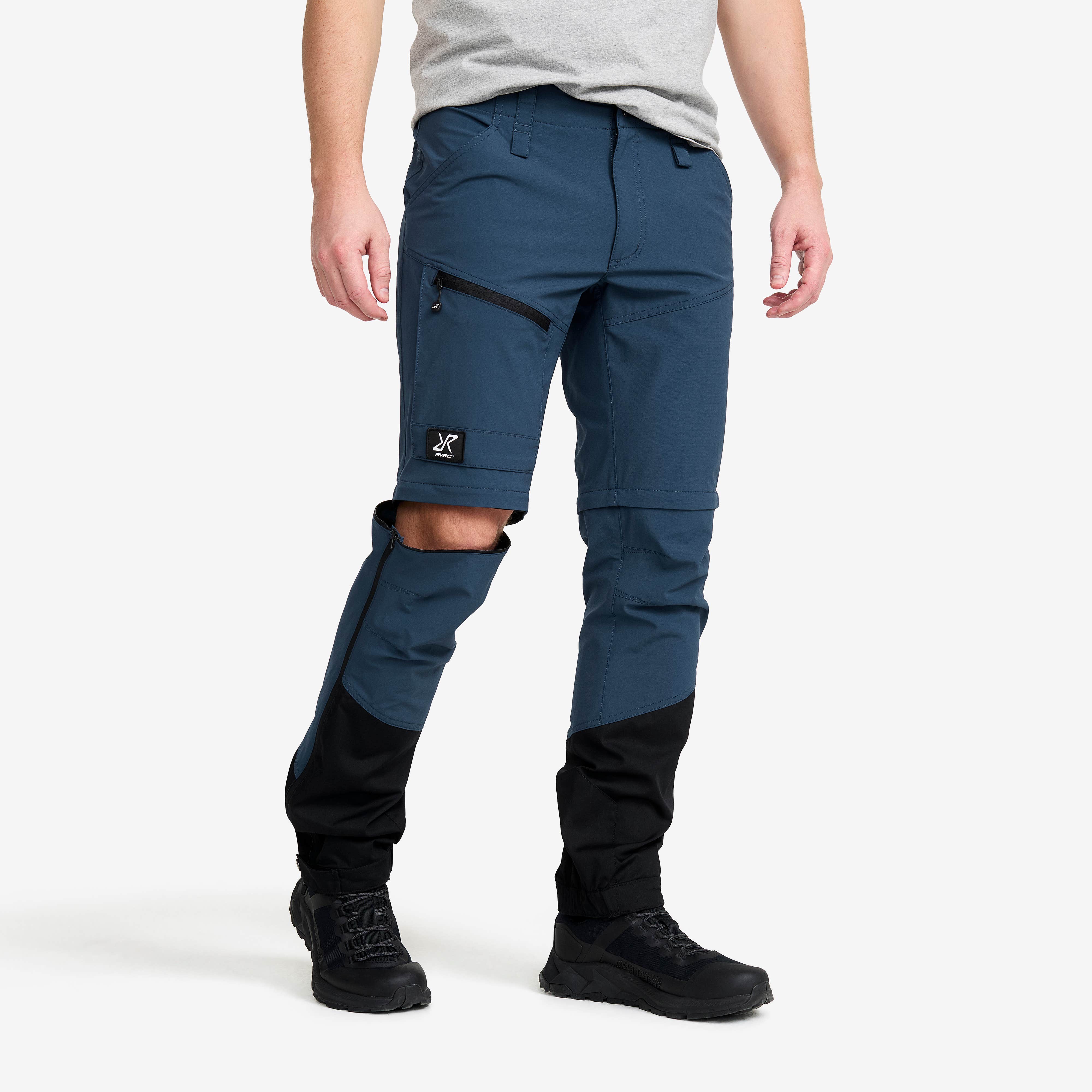 Range Pro Stretch Zip-off Pants Herre Moonlit Ocean/Black