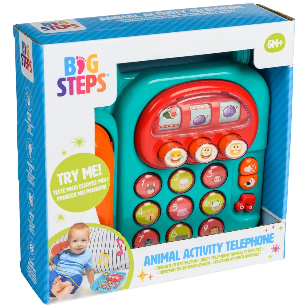 Big Steps Tieraktivitäten-Telefon