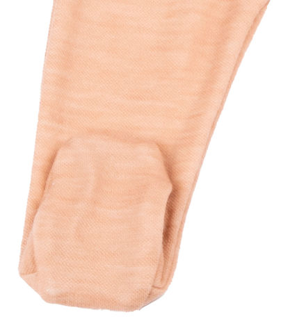 Joha Leggings m. F?dder - Uld/Bambus - Fersken