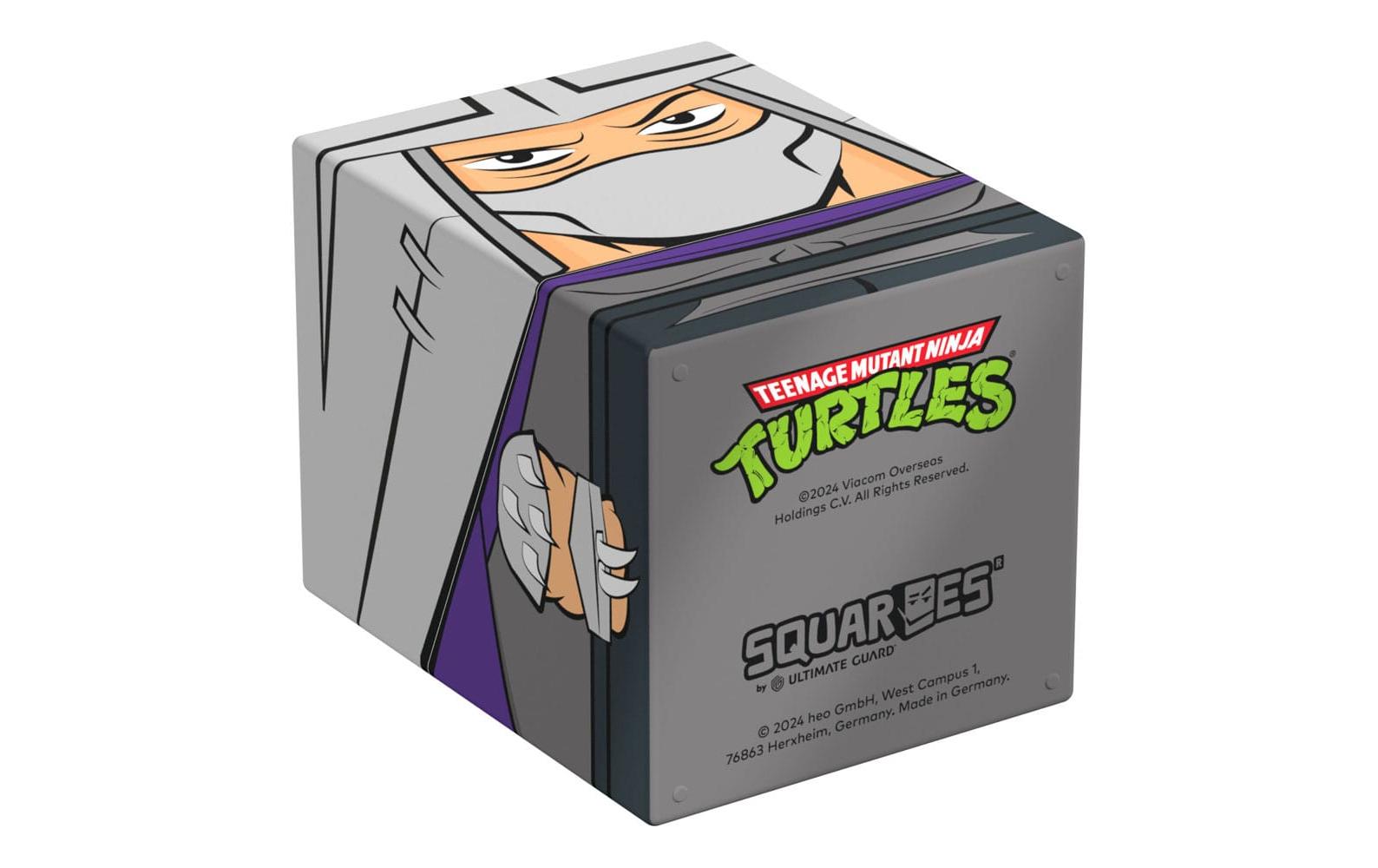 Kartenbox Squaroe TMNT 008 ShredderZur Aufbewahrung von Sammelkarten in Standardgrösse