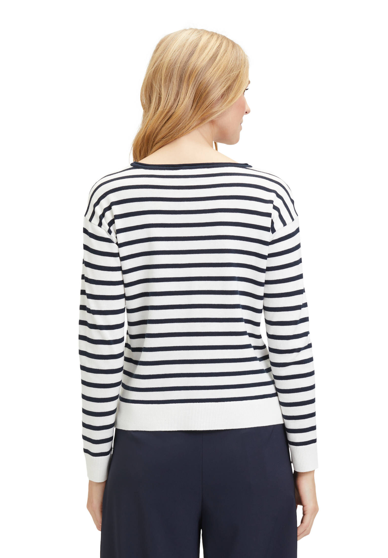 Betty Barclay| Damen Basic-Strickpullover mit Ringel