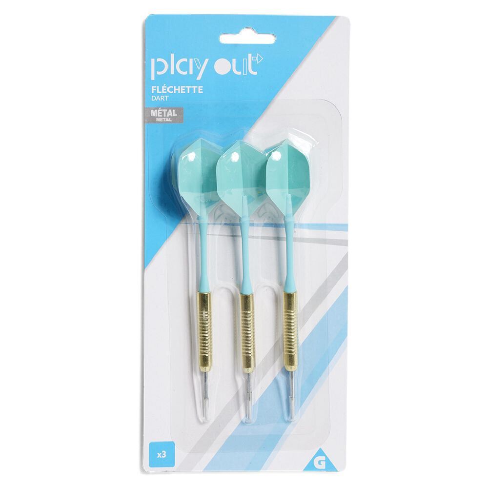 Fléchette métal pointe acier x3