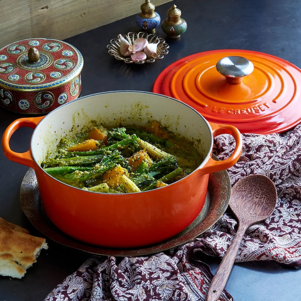 Le Creuset braadpan Signature Oranjerood