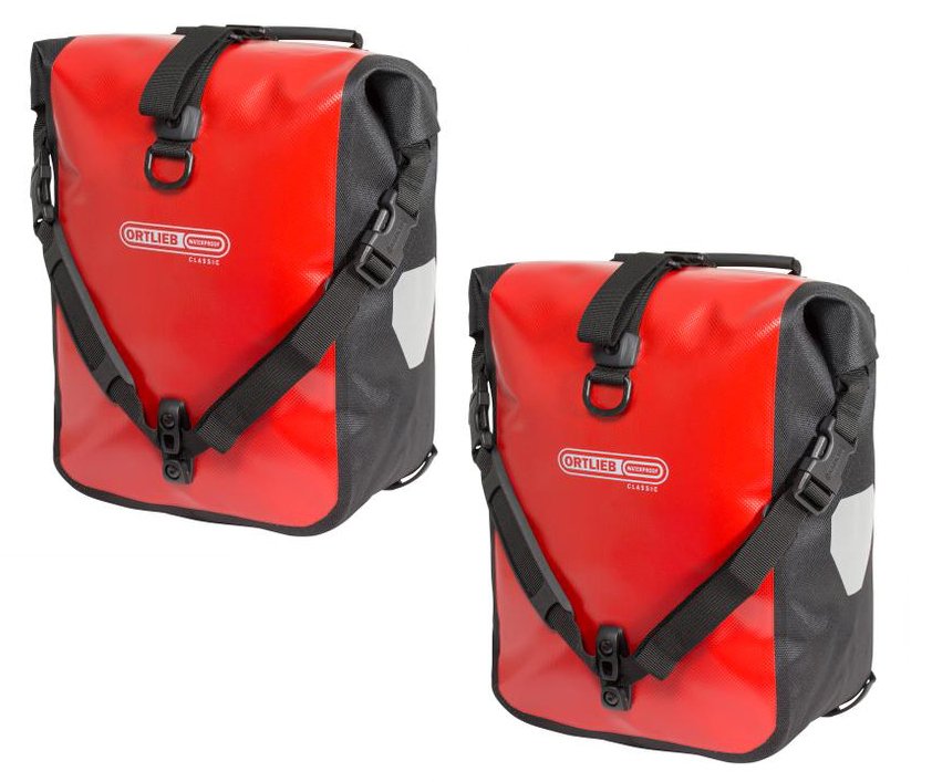Ortlieb Sport Roller Classic Rød 2 stk.