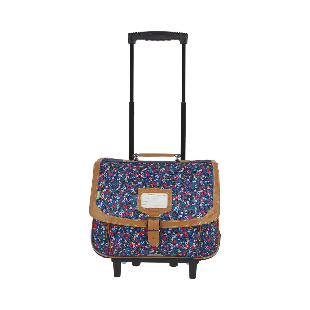 Cartable trolley Lou Ann bleu