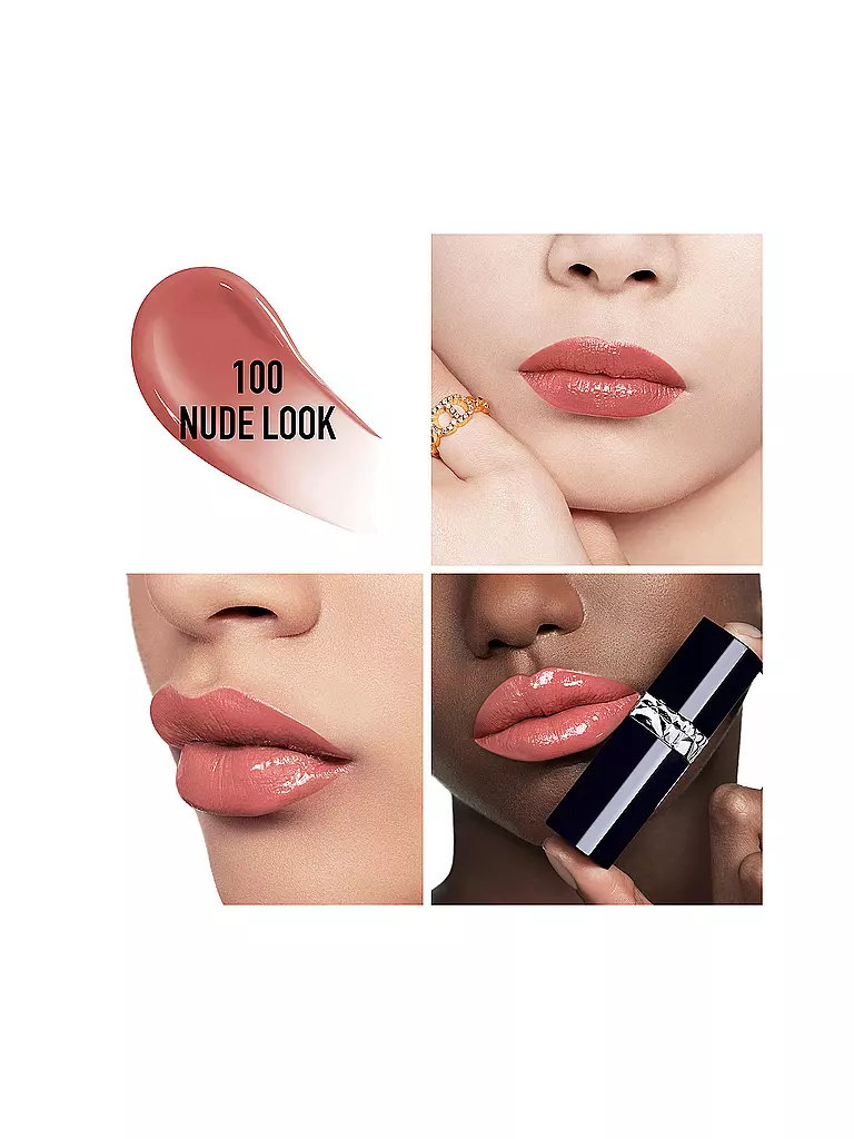 DIOR Lipgloss - Rouge Dior Forever Liquid (100 Nude Look) rosa