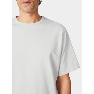 Herrenshirt Halbarm, Hellgrau