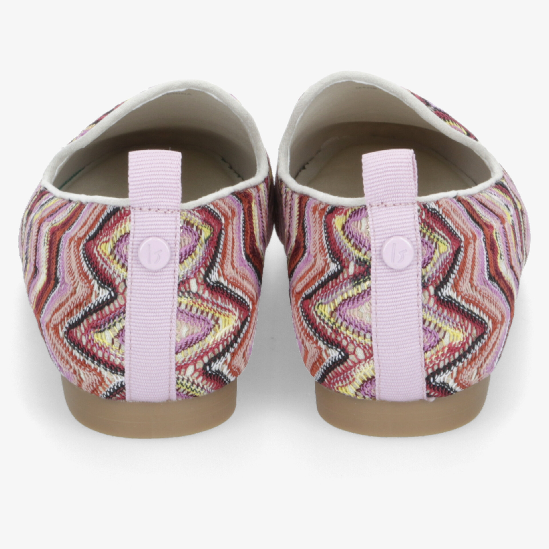 la strada Damen Slipper rosa