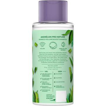 Andrélon Pro Nature Shampoo Bamboo Volume Boost 6 x 400 ml