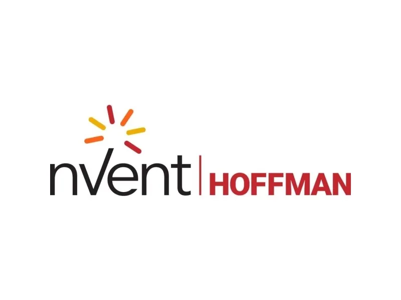 NVENT HOFFMAN Vægskab, 600x600x210, Skab 1-dørs, med montageplade, lakeret stål, IP66