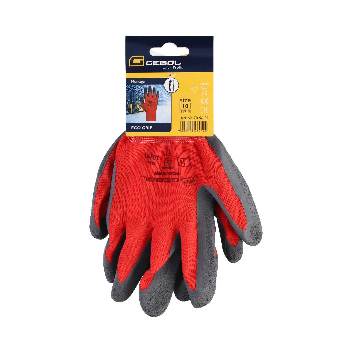 Handschuh, Größe 10