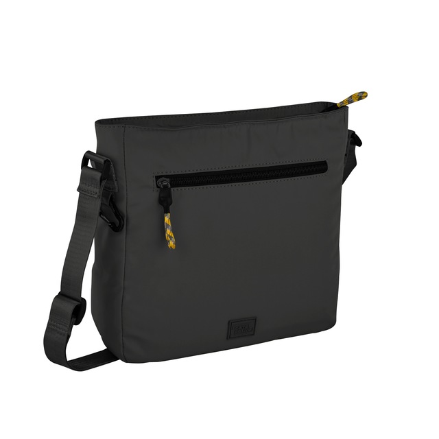 camel active Umhängetasche »Terra« aus recyceltem Nylon und voluminös aufgesetzten Taschen