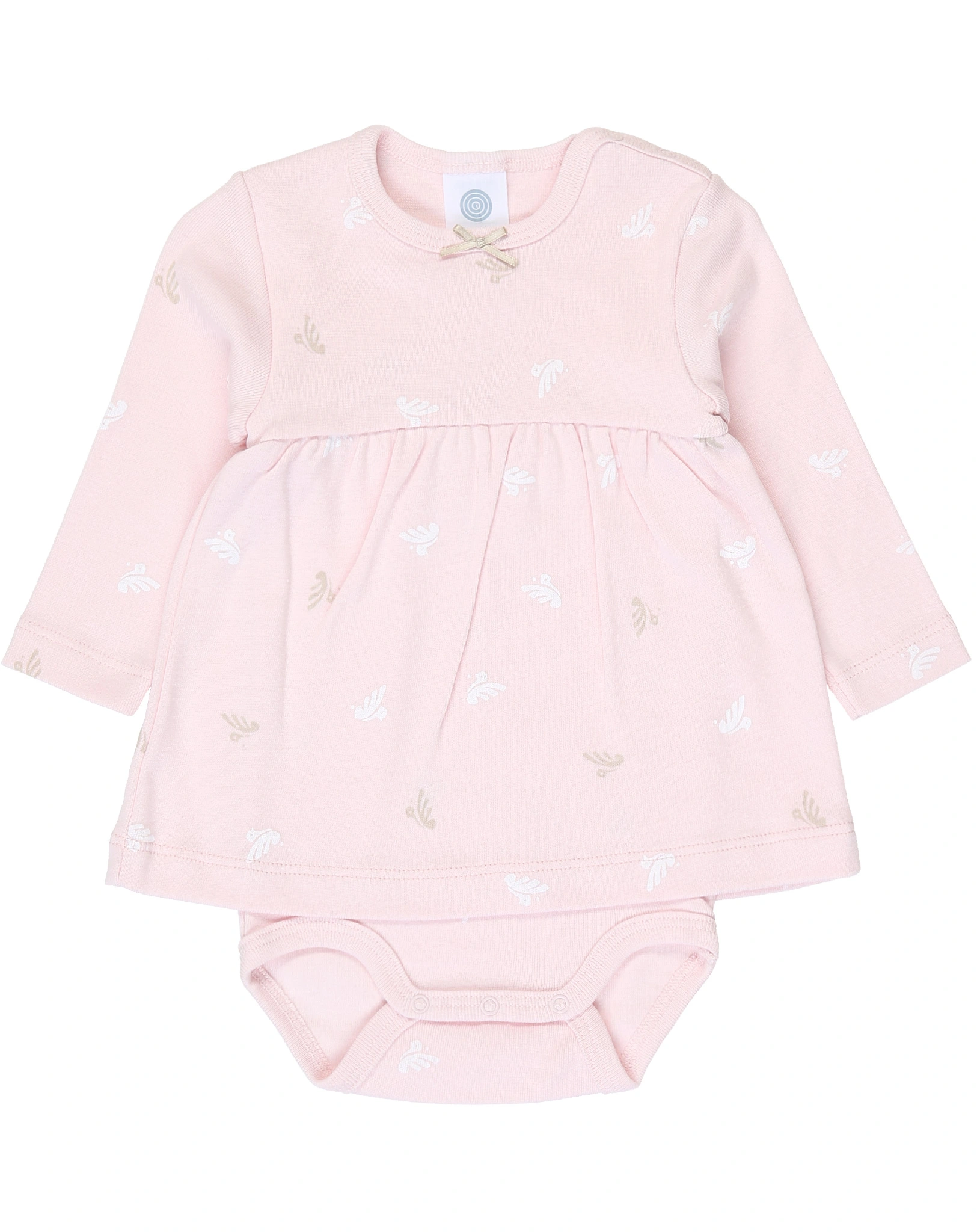 Langarmbody-Kleid BIRDIE in blossom rose