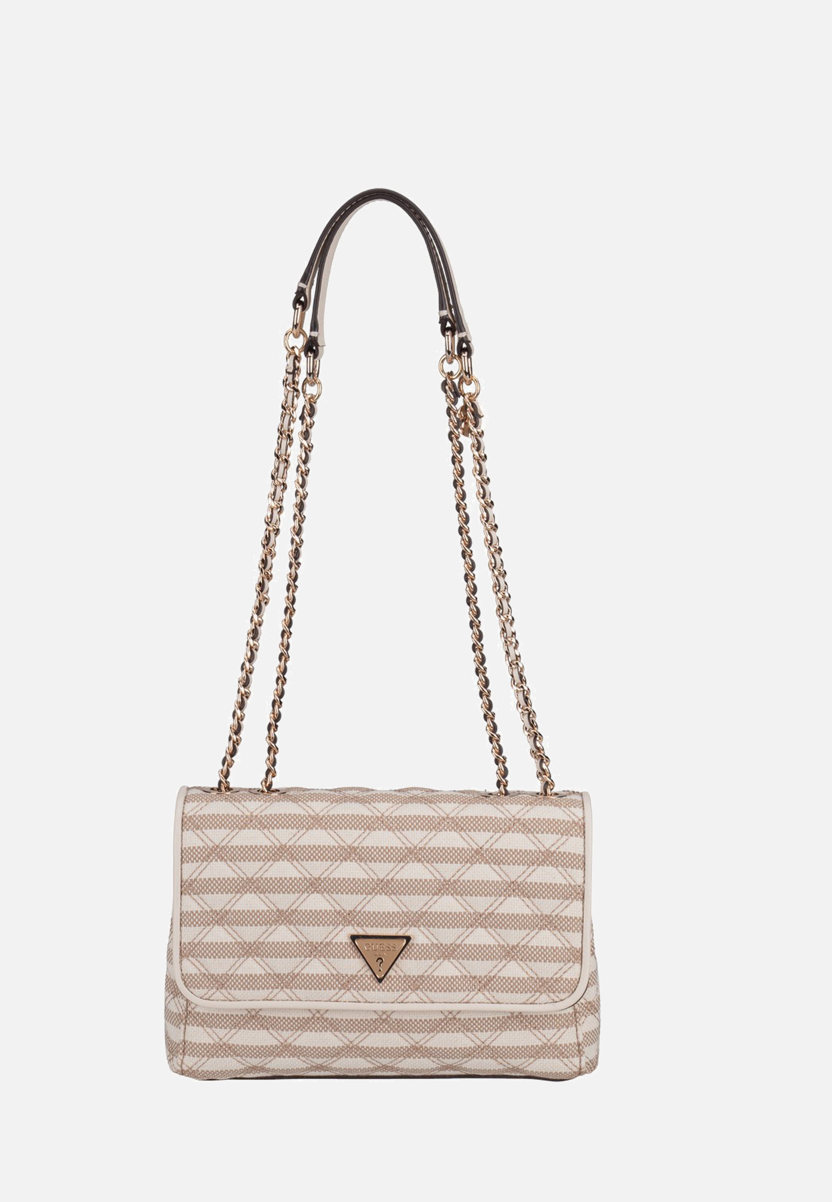 Giully II 2 Comp Conv Flap Taupe Multi - Crossbody Bag