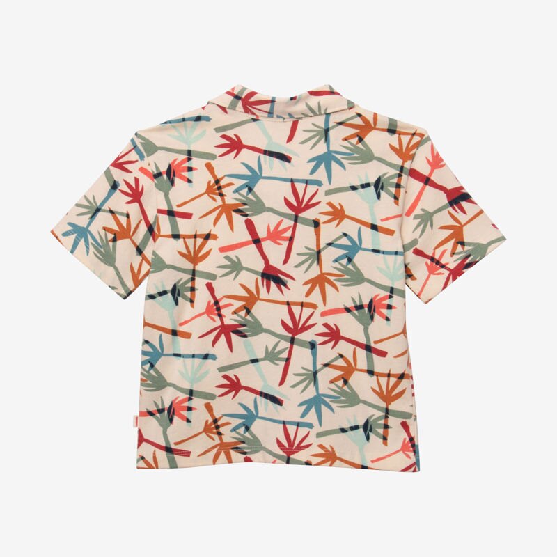 Chemise bébé garçon camo palmes jaune Catimini Jaune