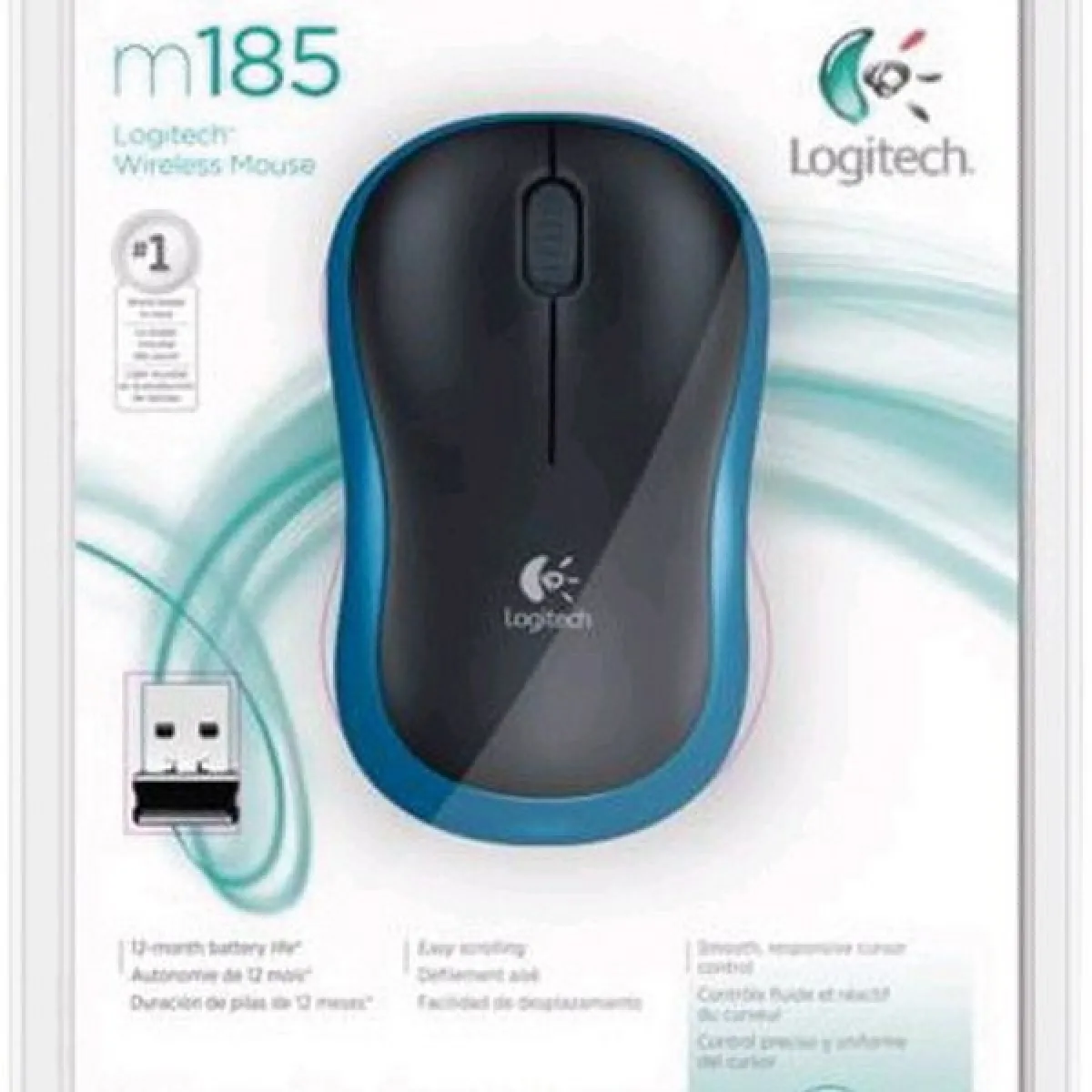 Totalcadeau Souris Optique Sans Fil - Bleu