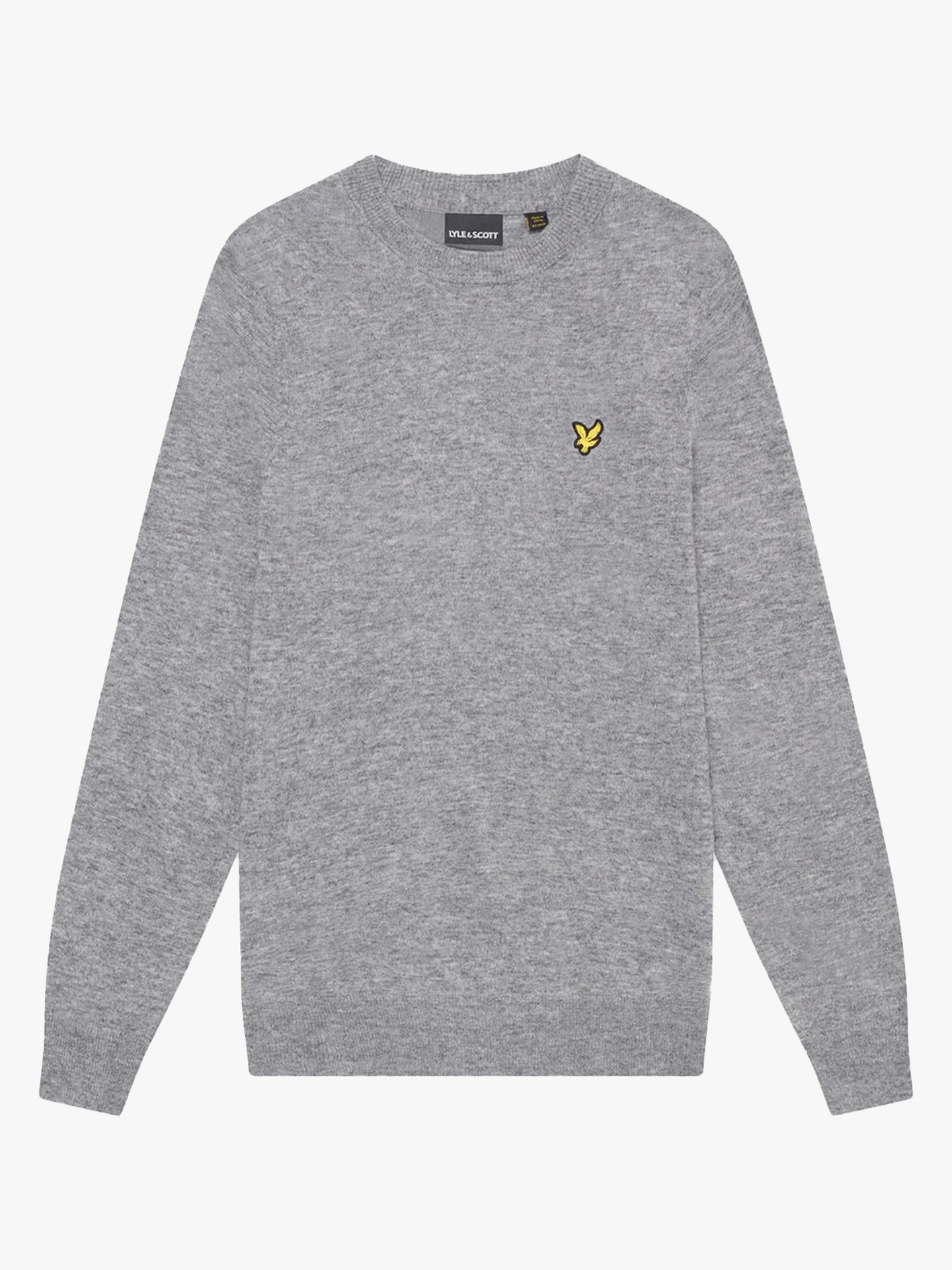 Lambswool Blend Crew Neck Jumper