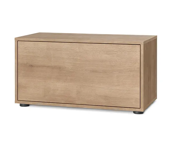 Regalmodul »Flemming«, ca. 75 x 37,5 cm, mit Klappe, Eichendekor