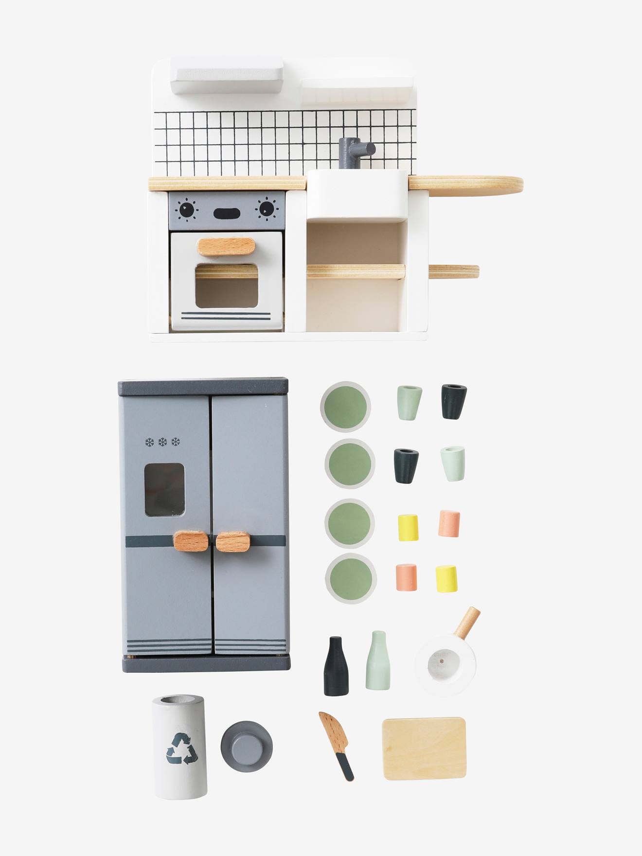 Cozinha multicolorida para os amiguinhos dos pequenos