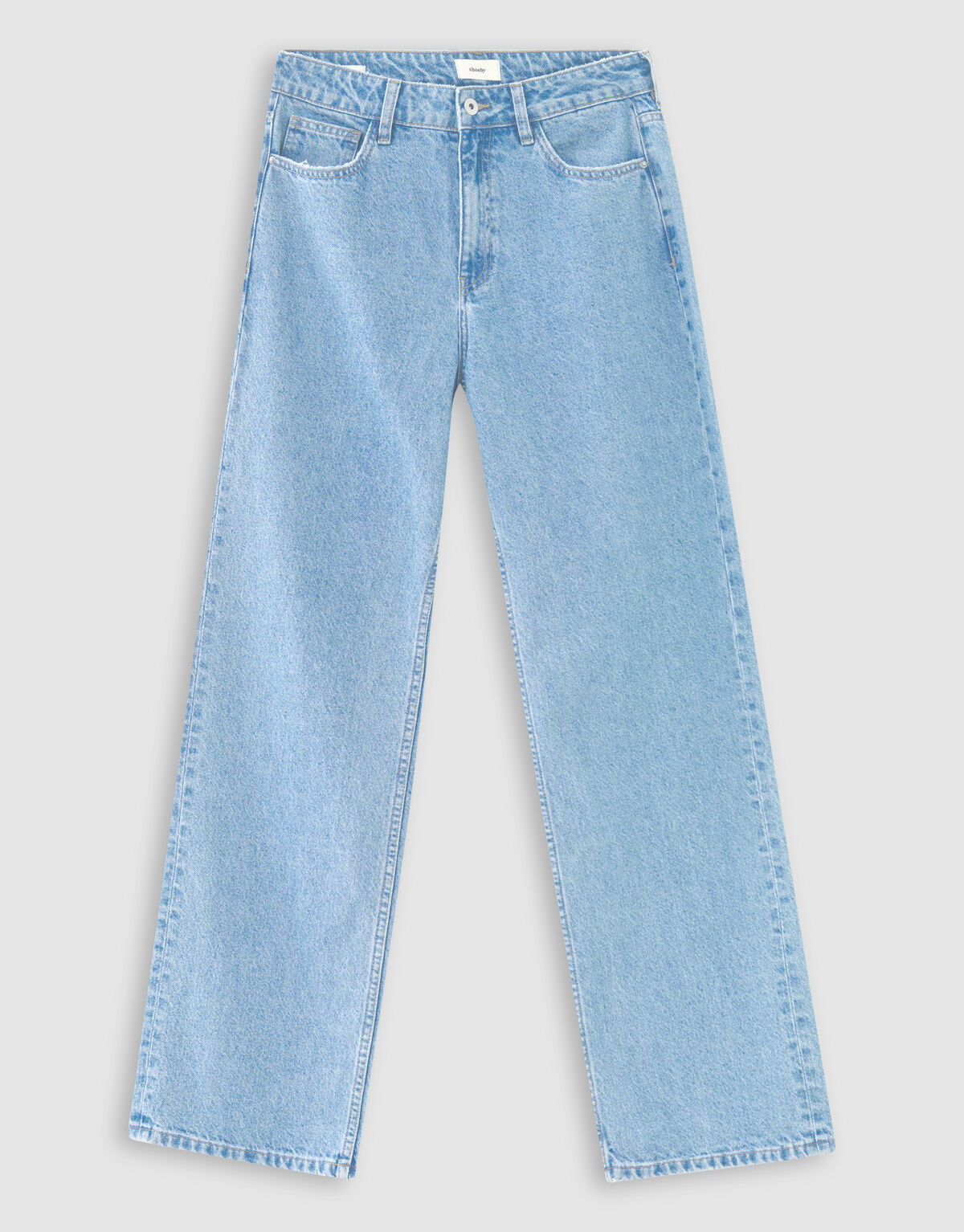 Wide Leg Fit Jeans Mediumstone