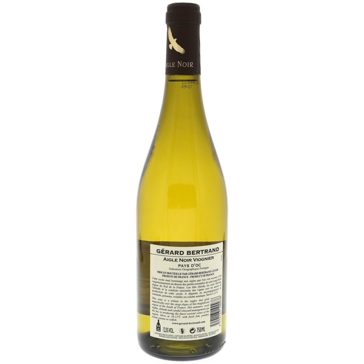 Aigle Noir Viognier Pays D'Oc IGP -75cl