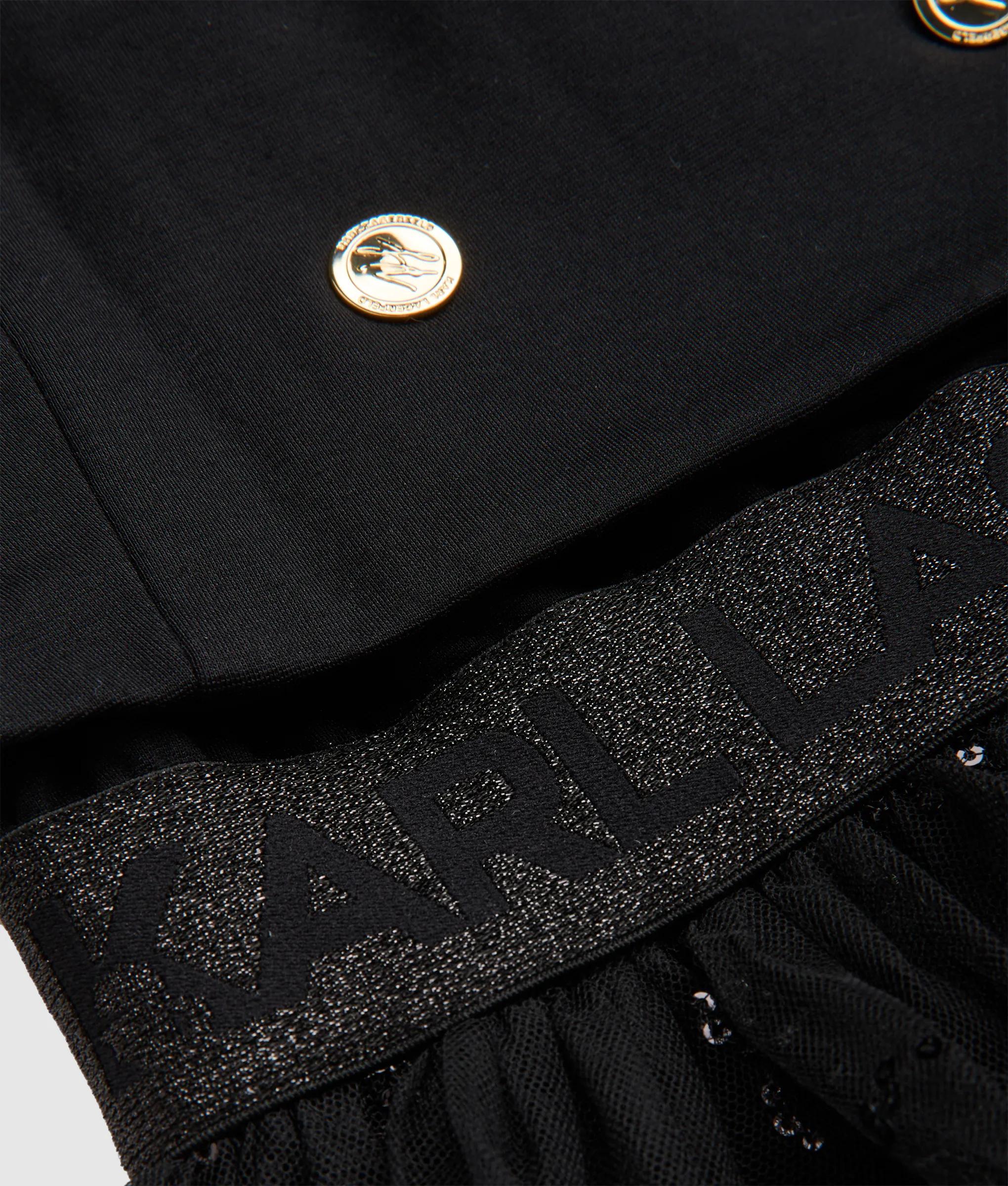 Mesh jurk met pailletten voor meisjes