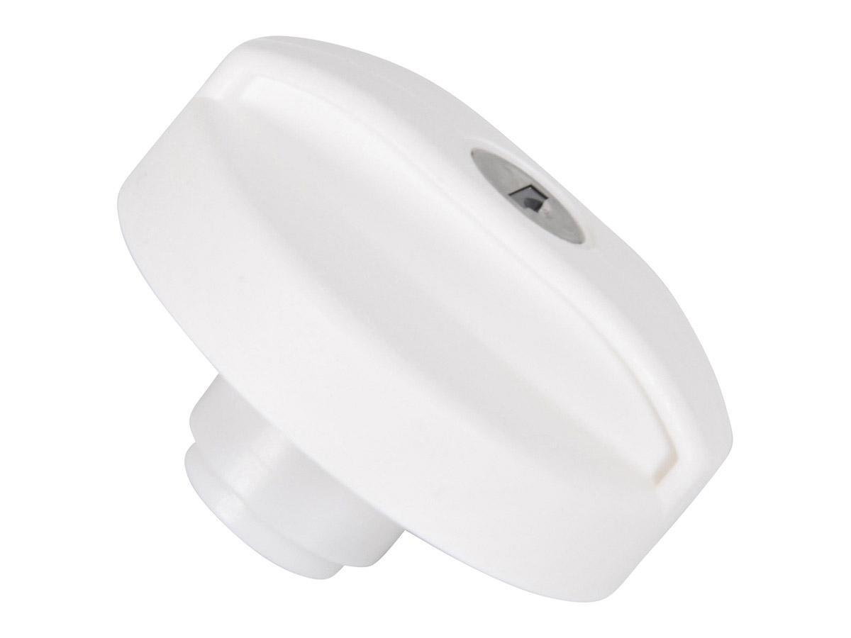 Obelink watervuldop met slot - white