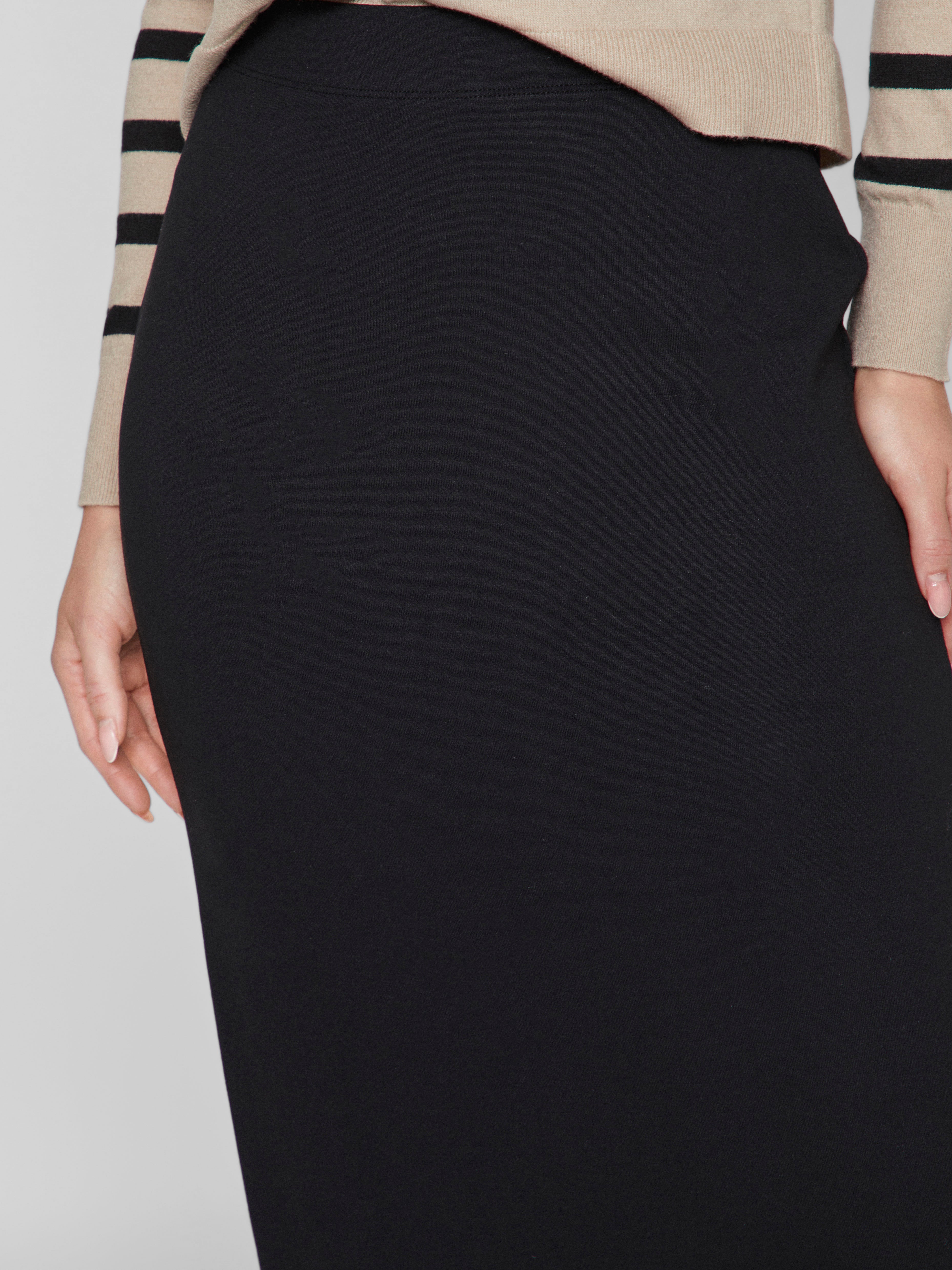 Vila  Vireflecti HW midi nederdel - Black Beauty