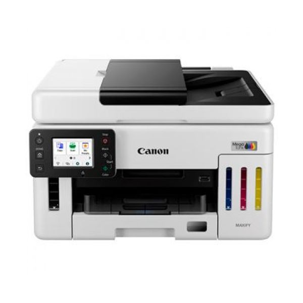 Canon Impressora Multifuncional MAXIFY GX6150 MegaTank Jato de Tinta a Cores A4 Wi-Fi