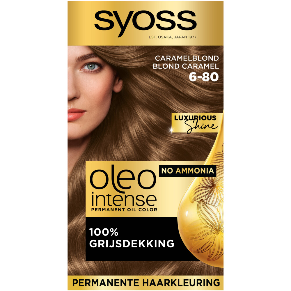 Syoss Oleo Intense Haarverf 6-80 Caramel Blond