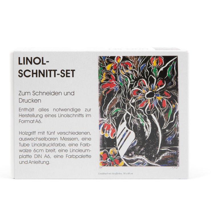Abig Linoldruck Werkzeugkasten
