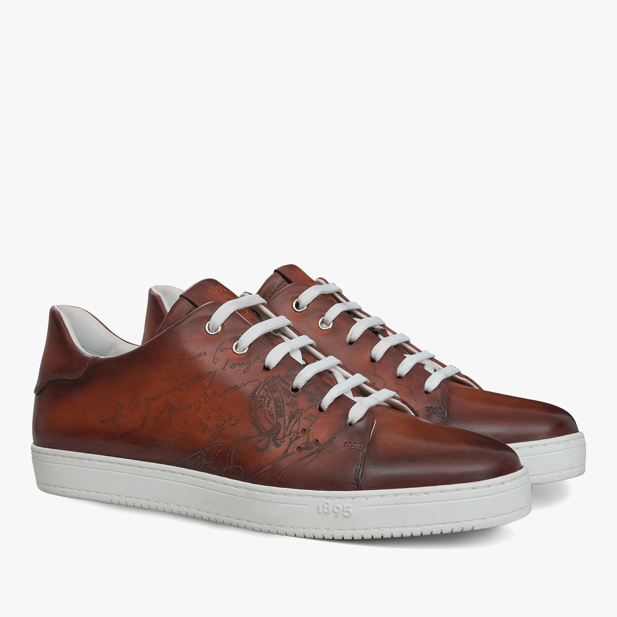 Sneaker Playtime En Cuir Scritto