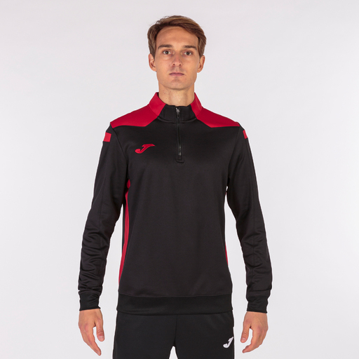 Campeonato Sudadera Joma Vi Negro Rojo