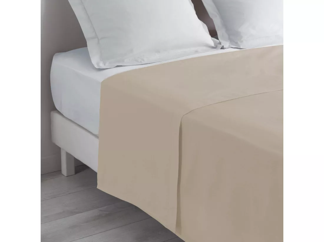 Drap Plat en Coton 