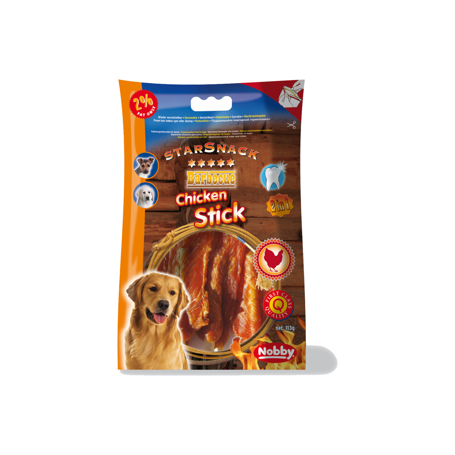 Nobby - Starsnack Barbecue Chicken Stick