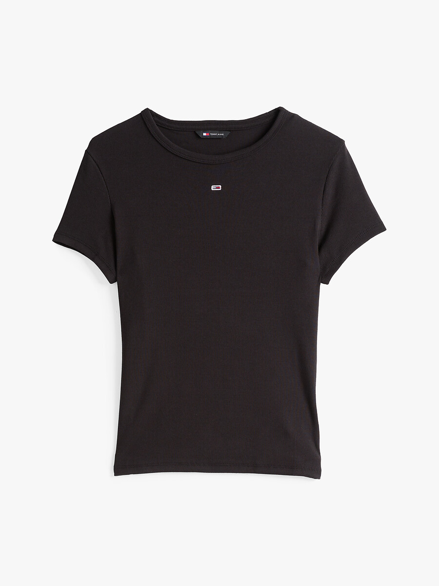 TOMMY JEANS<br>Camiseta com gola redonda e mangas curtas