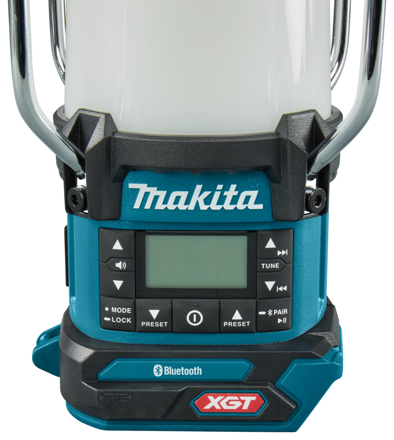 Makita MR010GZ 40V Max Camping lamp met radio en Bluetooth