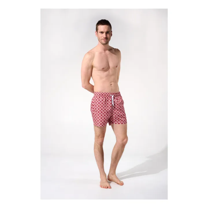 Apnée Short de Bain Récifs | Rouge