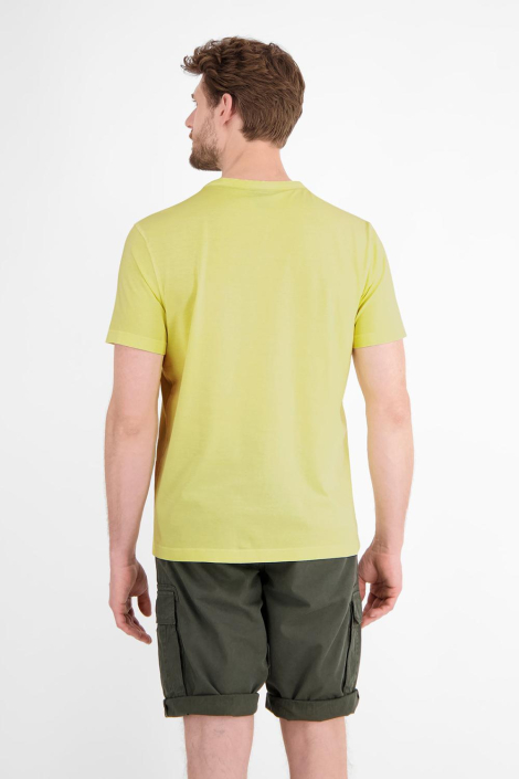 Lerros gele heren t-shirt