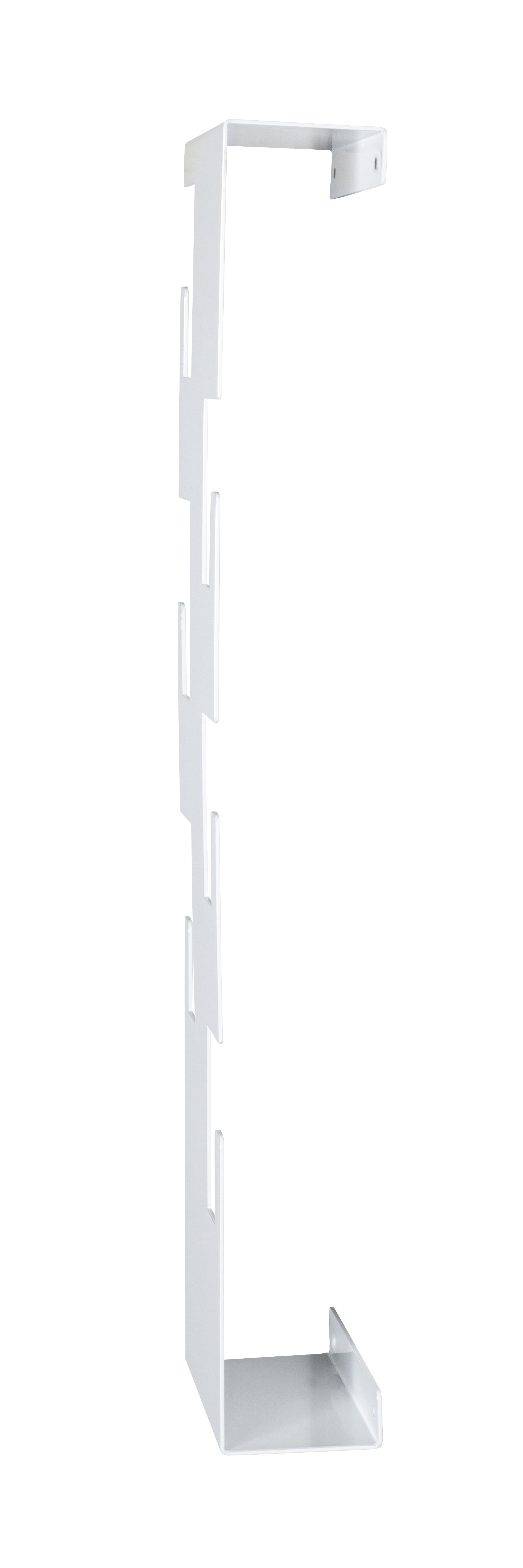 Wandgarderobe 15 x 60 cm weiß