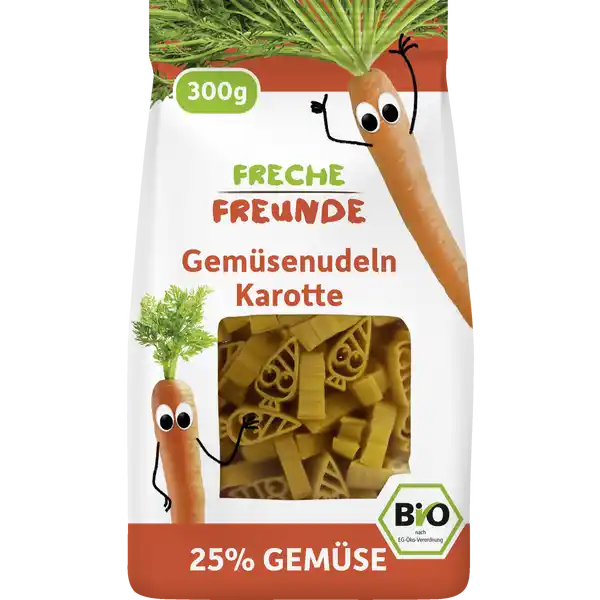Bio Gemüsenudeln Karotte
