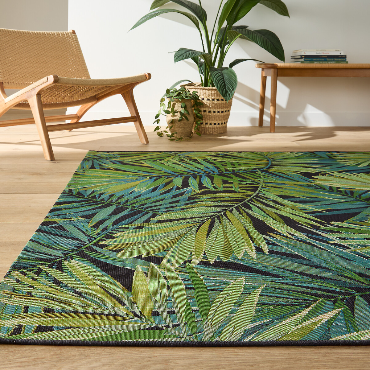 LA REDOUTE INTERIEURS<br>Tapete de trama plana para uso interno e externo, Mokoa